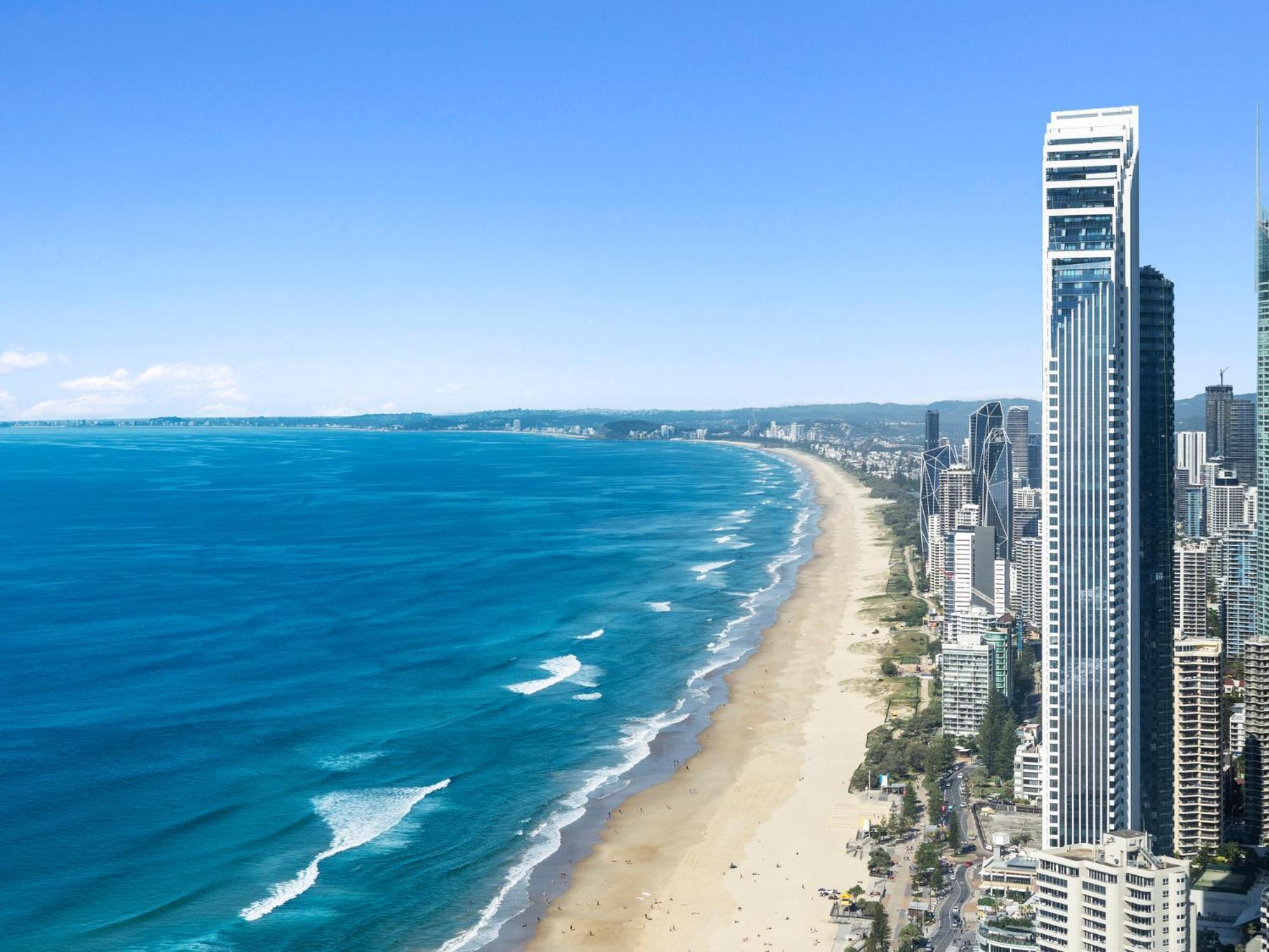 Surfers Paradise New Beachfront Apartments 골드코스트 외부 사진